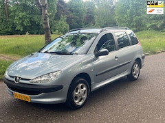 Peugeot 206 SW - 1.4 One-line 2006, Grijs, Benzine