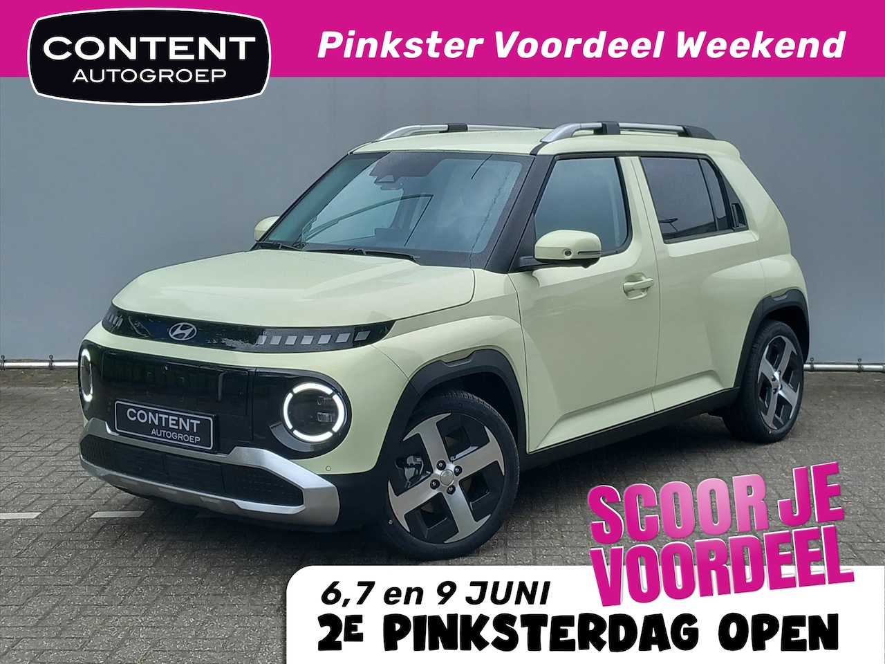 Hyundai Inster - 49 kWh 115pk Evolve + W&T | Actie Upgradevoordeel - AutoWereld.nl