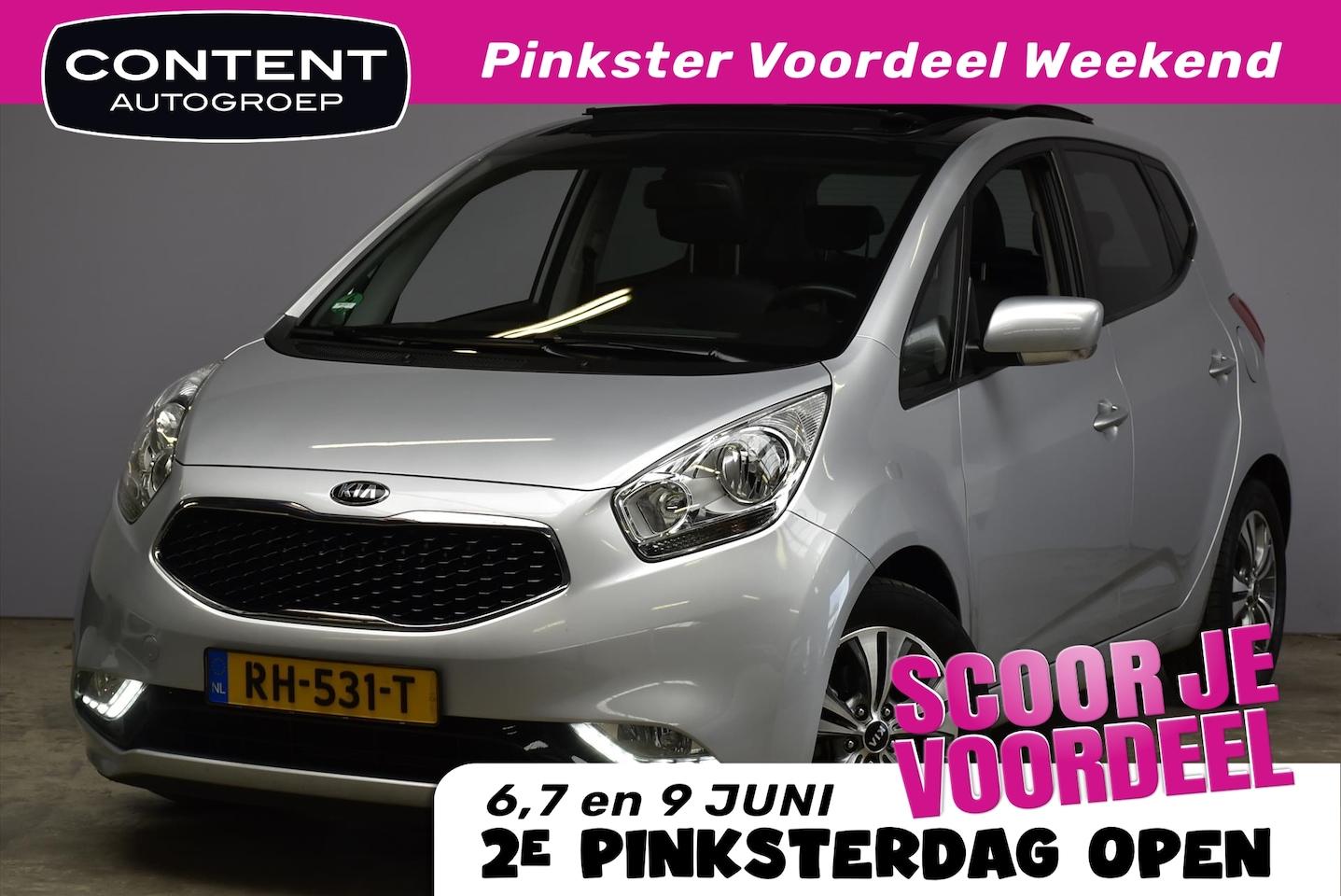 Kia Venga - 1.6 CVVT 125pk Aut Edition - AutoWereld.nl