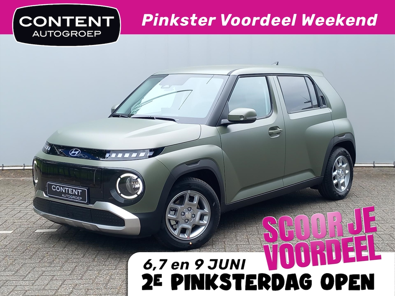 Hyundai Inster - 49 kWh 115pk Pulse | Actie Upgradevoordeel - AutoWereld.nl