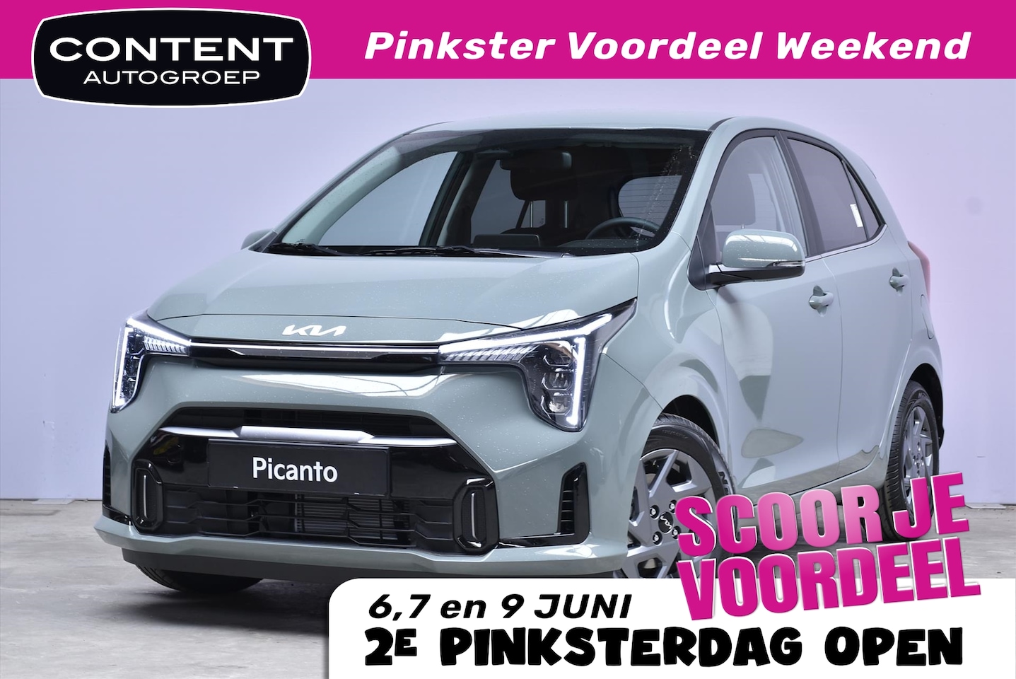 Kia Picanto - DynamicPlusLine 1.0 DPI AMT automaat - AutoWereld.nl