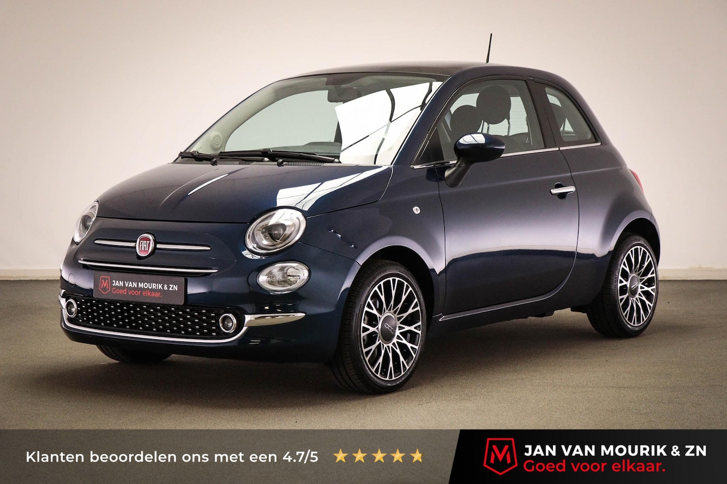 Fiat 500 - 1.0 Hybrid Dolcevita | PANORAMADAK | CLIMA | CRUISE | DAB - AutoWereld.nl
