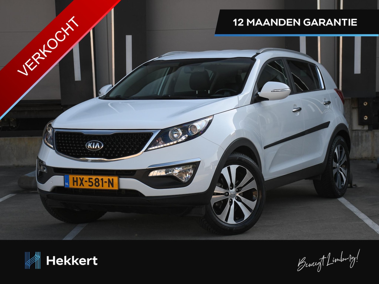 Kia Sportage - DynamicLine 1.6 GDI X-treme 135pk LEDER | 18''LM | STOELVERW. VOOR + ACHTER | TREKHAAK | C - AutoWereld.nl