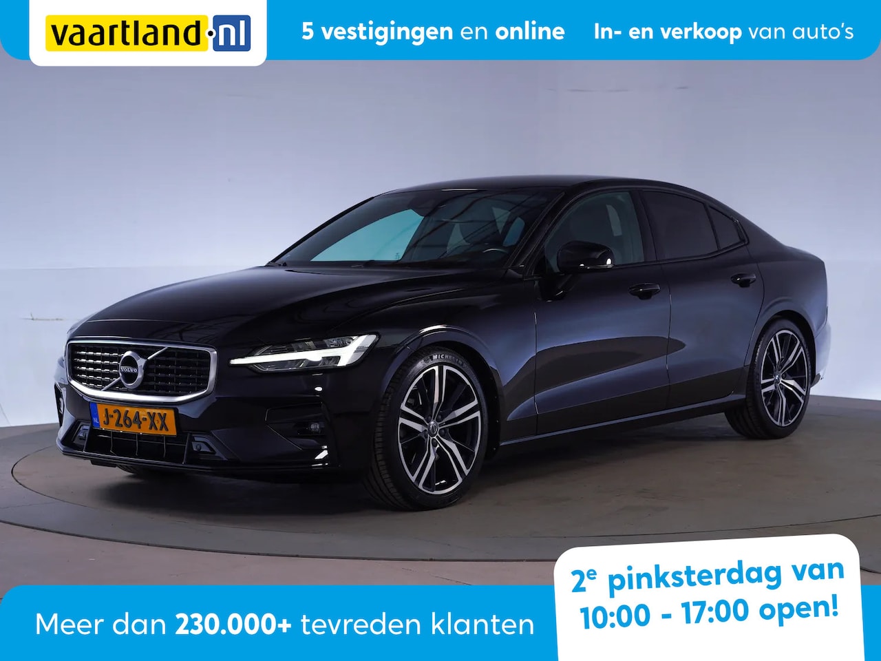 Volvo S60 - 2.0 T4 R-Design Aut. [ LED Leder Comforstoelen Stoelverarming ] - AutoWereld.nl