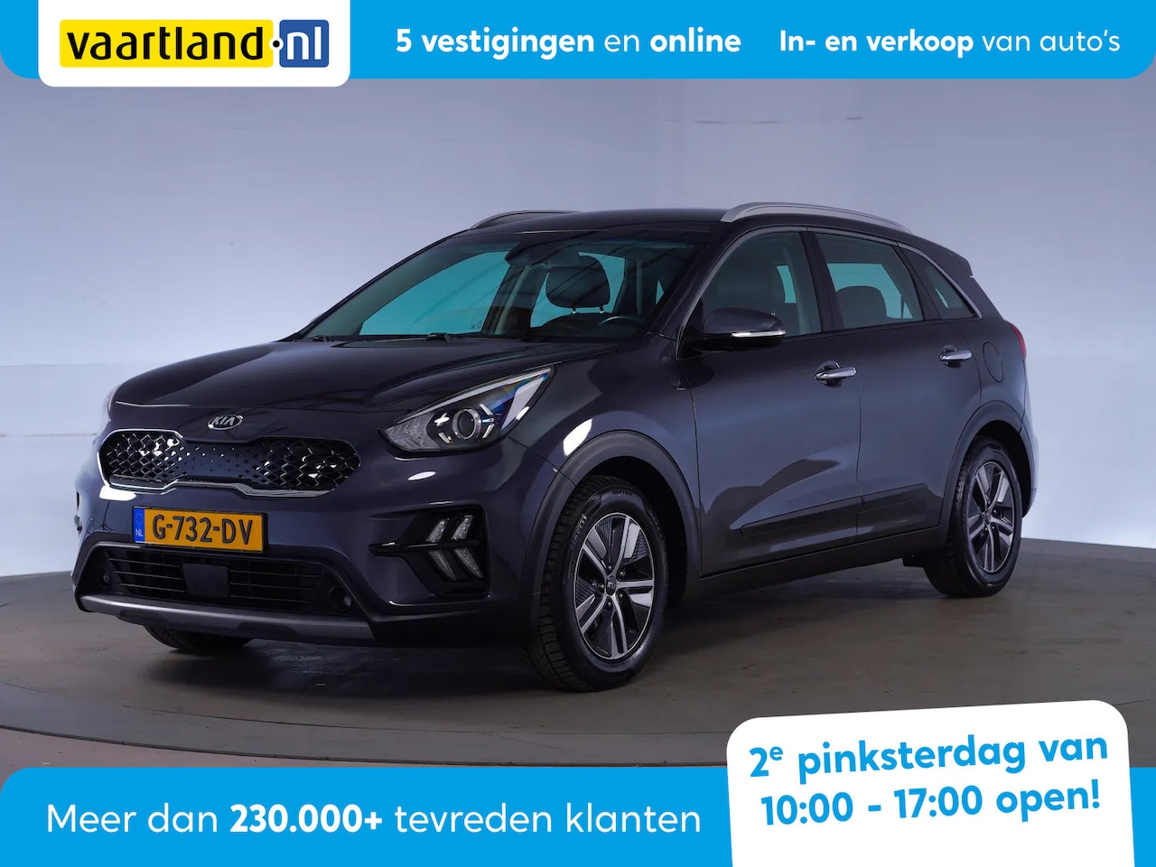Kia Niro - 1.6 GDi Hybrid DynamicLine [ Navi Camera Adapt.cruise ] - AutoWereld.nl