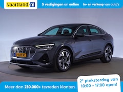 Audi e-tron Sportback - 50 quattro S edition [ Bang&Olufsen Luchtvering Navi Camera ]