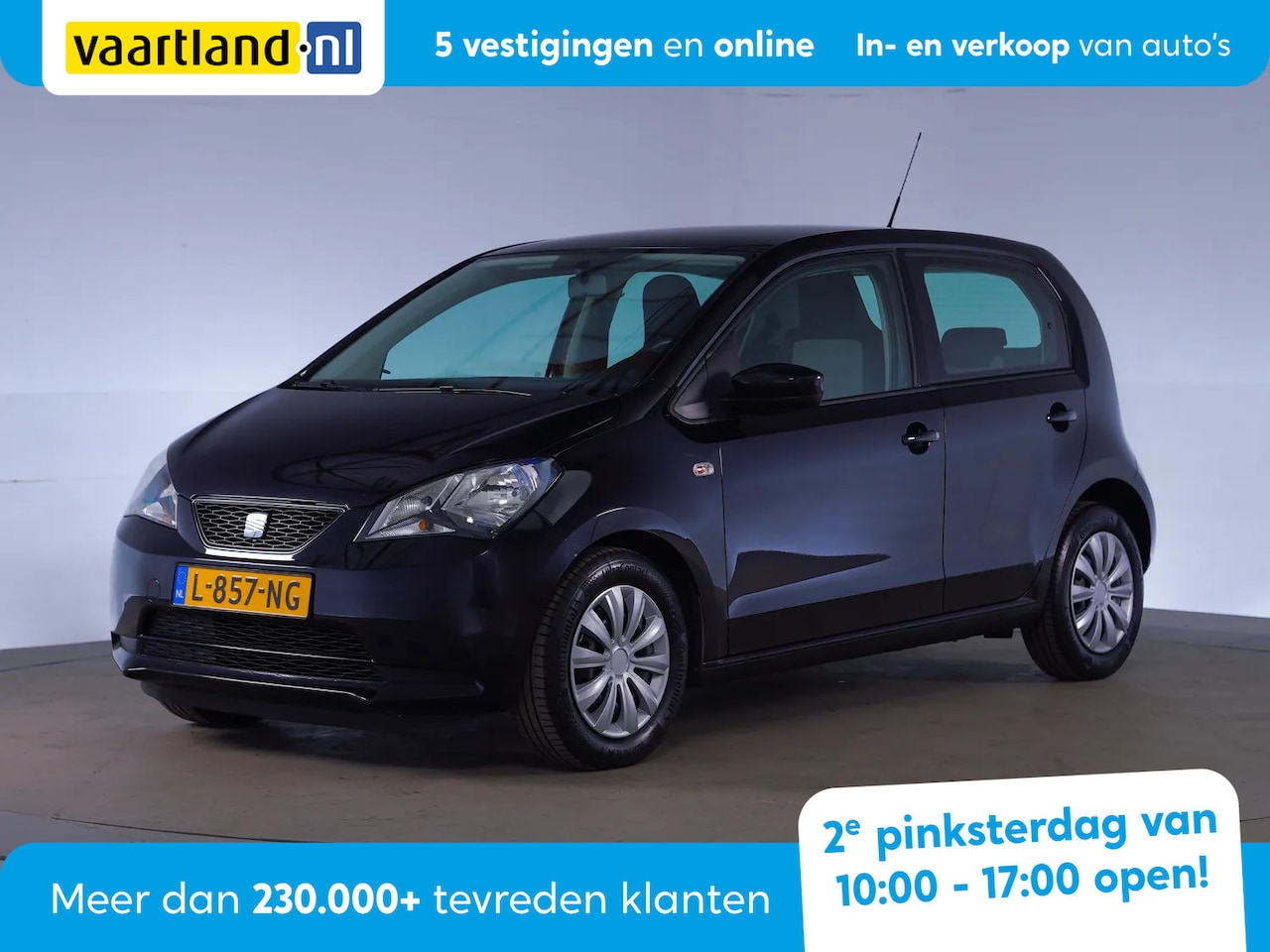 Seat Mii - MII 1.0 Style [ Start/Stop systeem Airco 5 Deurs ] - AutoWereld.nl