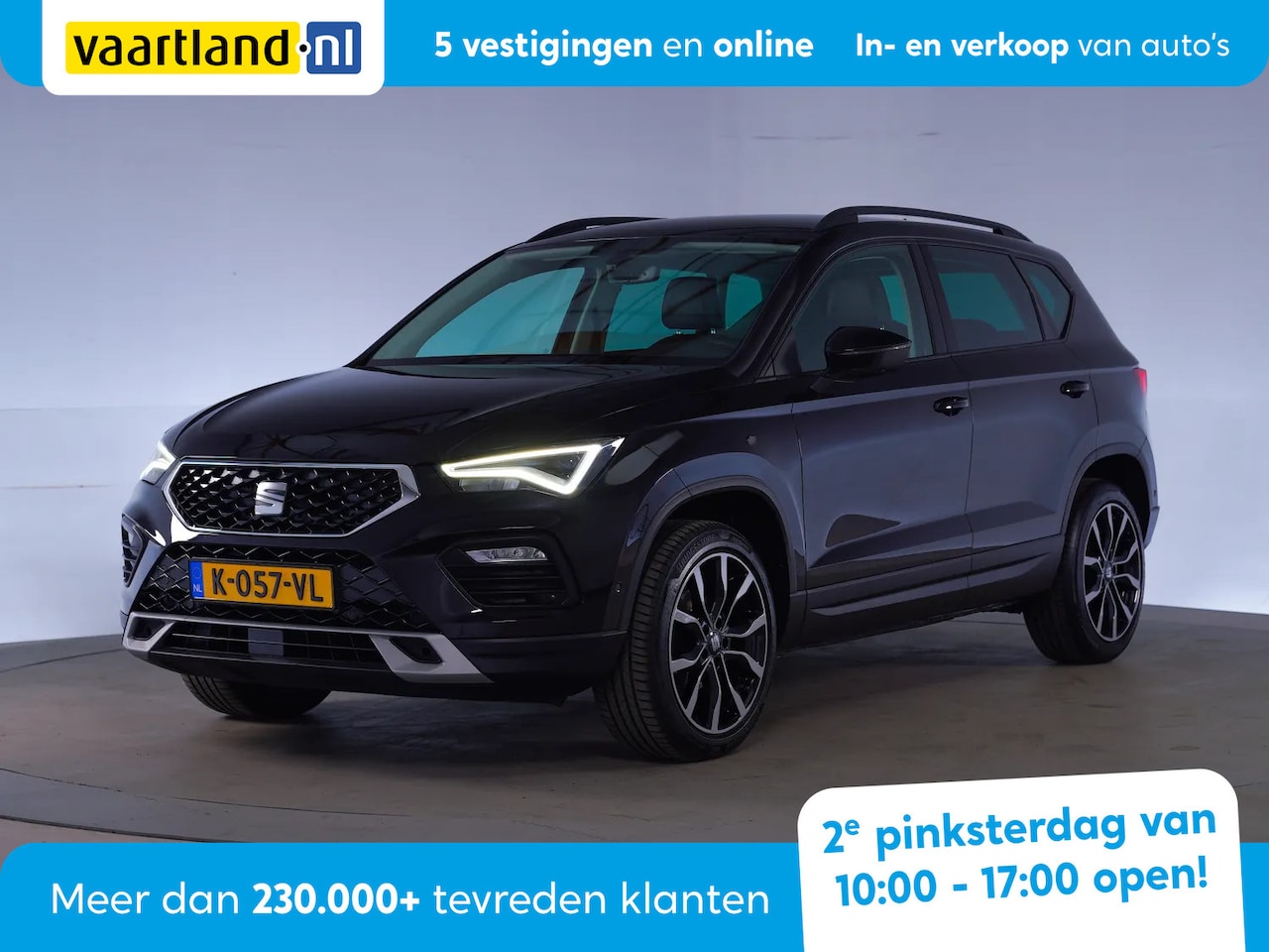 Seat Ateca - 1.5 TSI Style Business Intense FACELIFT! [ LED Alcantara/leder Navi Camera ] - AutoWereld.nl