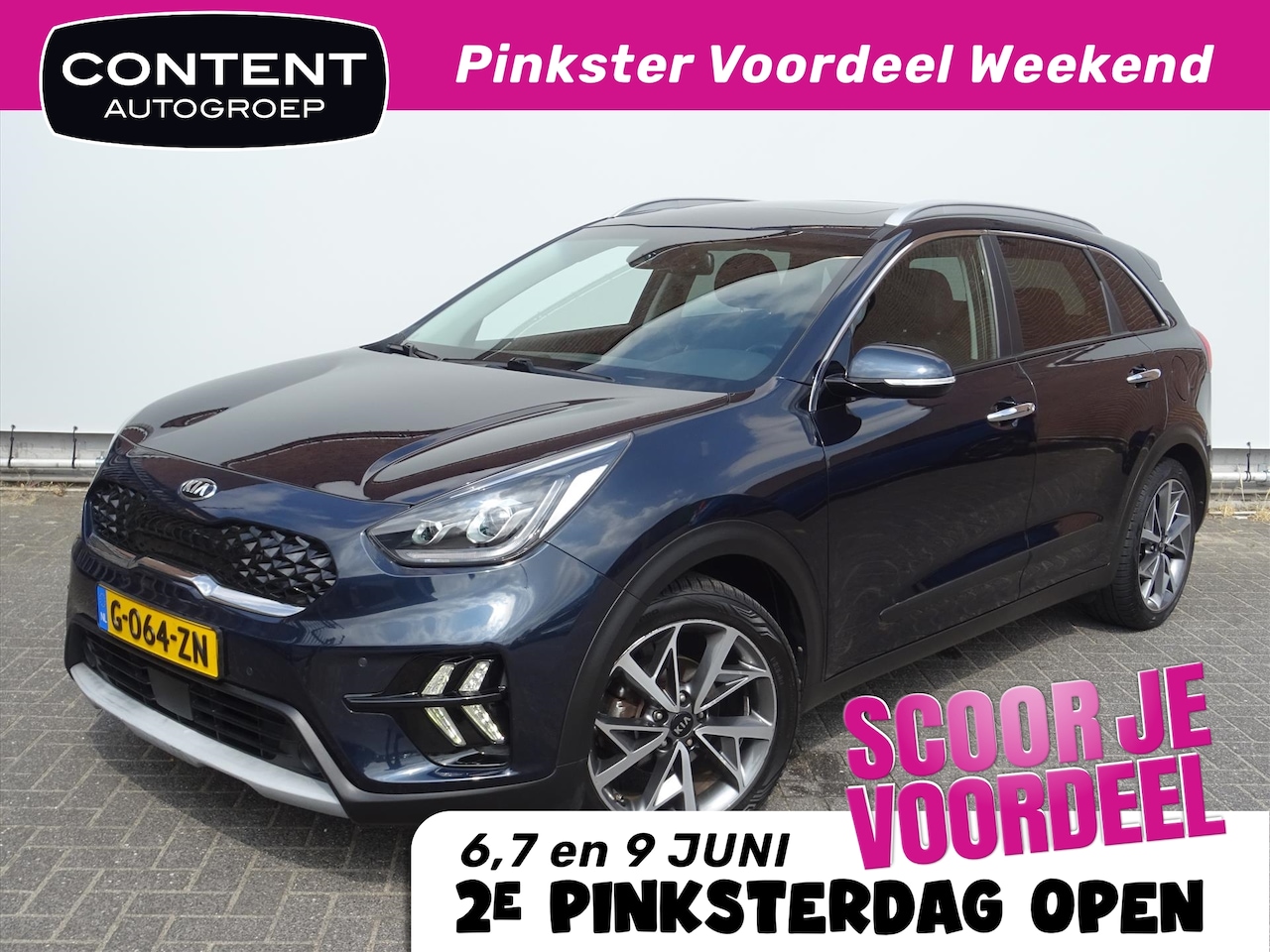 Kia Niro - 1.6 GDi Hybrid 141pk DCT6 ExecutiveLine [ Trekhaak ] - AutoWereld.nl