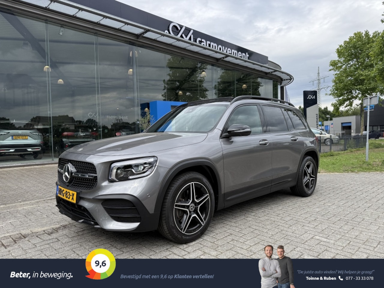 Mercedes-Benz GLB - 200 AMG Line Premium Plus 7-Persoons | Pano | Memory | Night | S - AutoWereld.nl