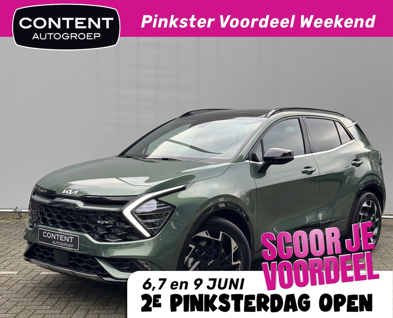 Kia Sportage - 1.6 T-GDi 160pk Mild Hybrid DCT7 GT-Line I Nieuw te bestellen - AutoWereld.nl