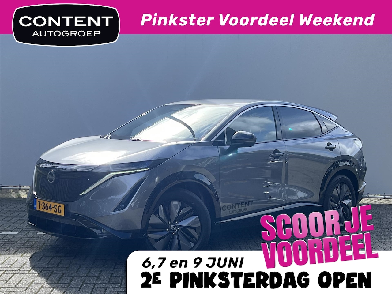 Nissan Ariya - 63 kWh 217pk Advance l 22 KW laden l - AutoWereld.nl