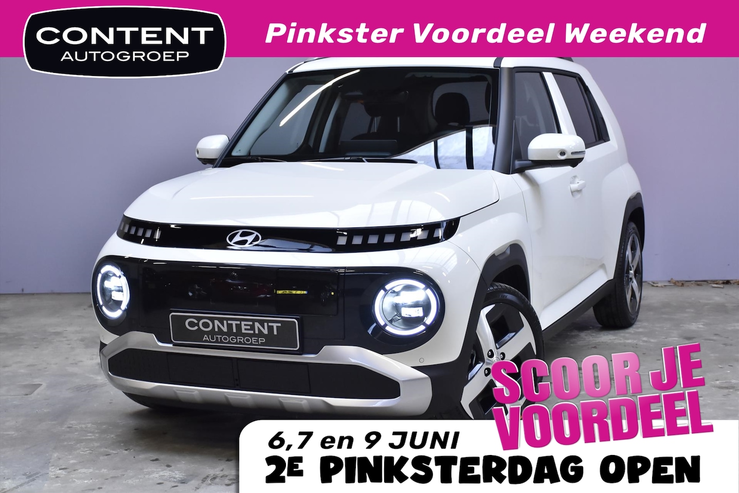 Hyundai Inster - 49 kWh 115pk Evolve + Winter Pack + Tech Pack I Voorraadvoordeel - AutoWereld.nl