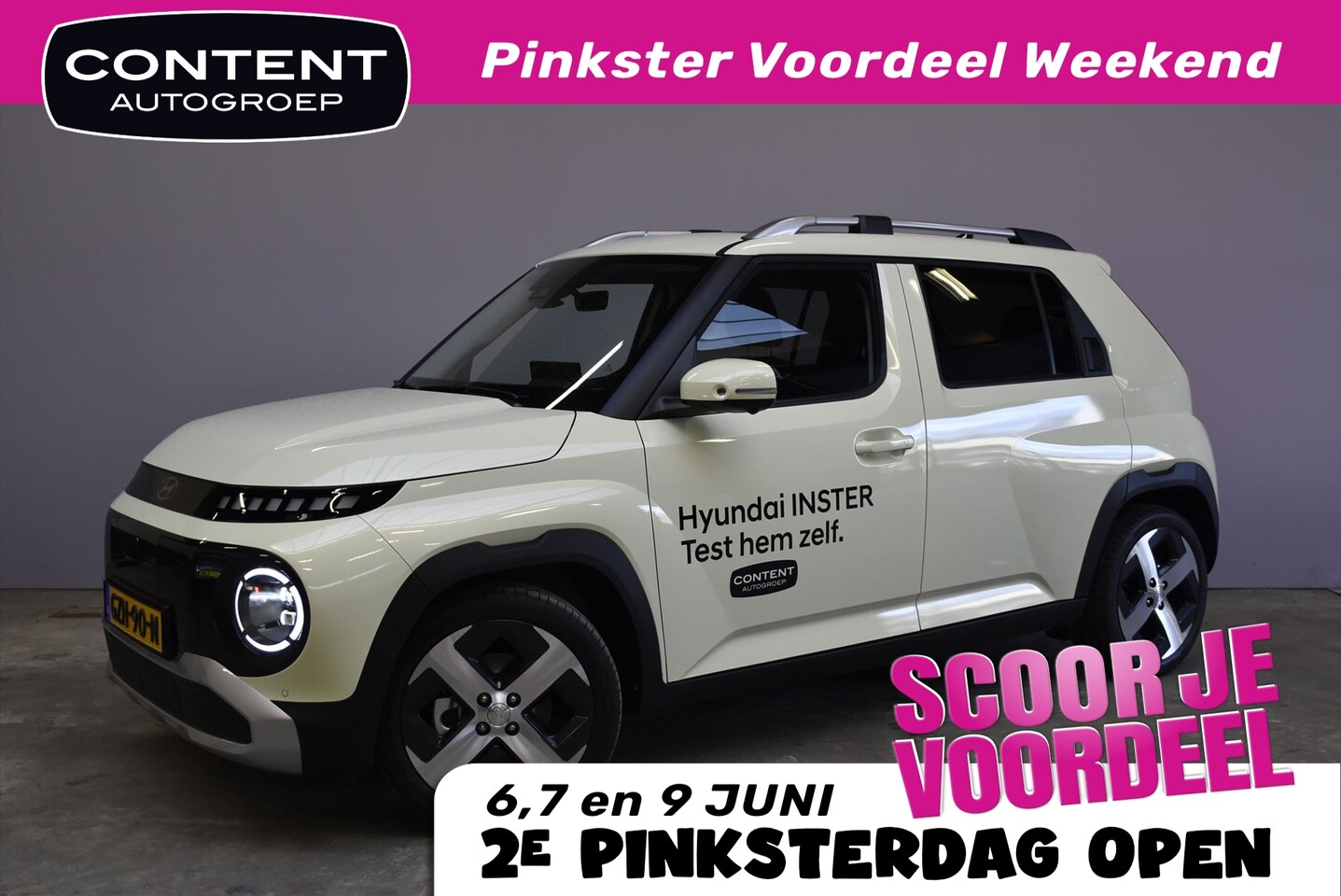 Hyundai Inster - 49 kWh Evolve Sky Met Winter en Tech Pack I Full Options - AutoWereld.nl