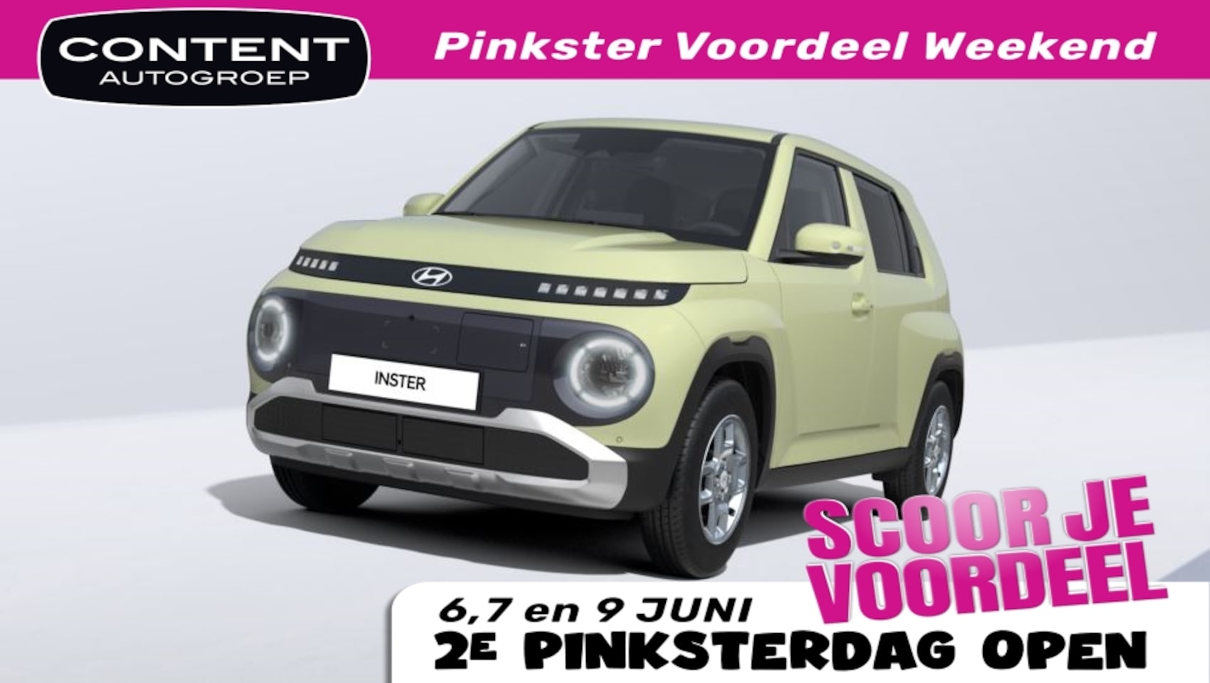 Hyundai Inster - 49 kWh 115pk Pulse I Voorraadvoordeel - AutoWereld.nl