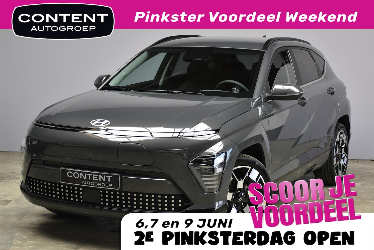 Hyundai Kona - 65,4 kWh 217pk Premium + ECO-pack I Upgrade deals - AutoWereld.nl