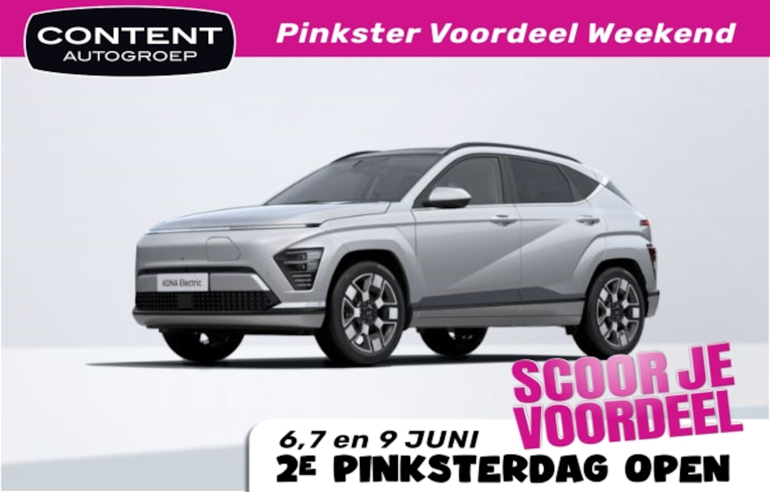 Hyundai Kona - 65,4 kWh 217pk Premium Sky I Voorraad deals - AutoWereld.nl
