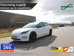 Tesla Model 3 - Long Range AWD 75 kWh black&white chrome delete uitstraling autopilot dual motor stoelverw