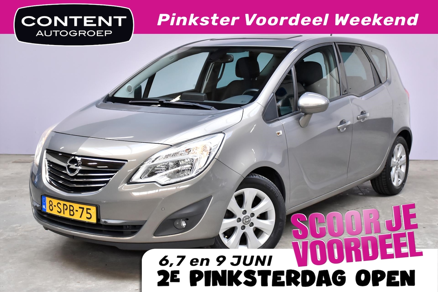 Opel Meriva - 1.4 Turbo Ecotec 120pk Cosmo TREKHAAK - AutoWereld.nl