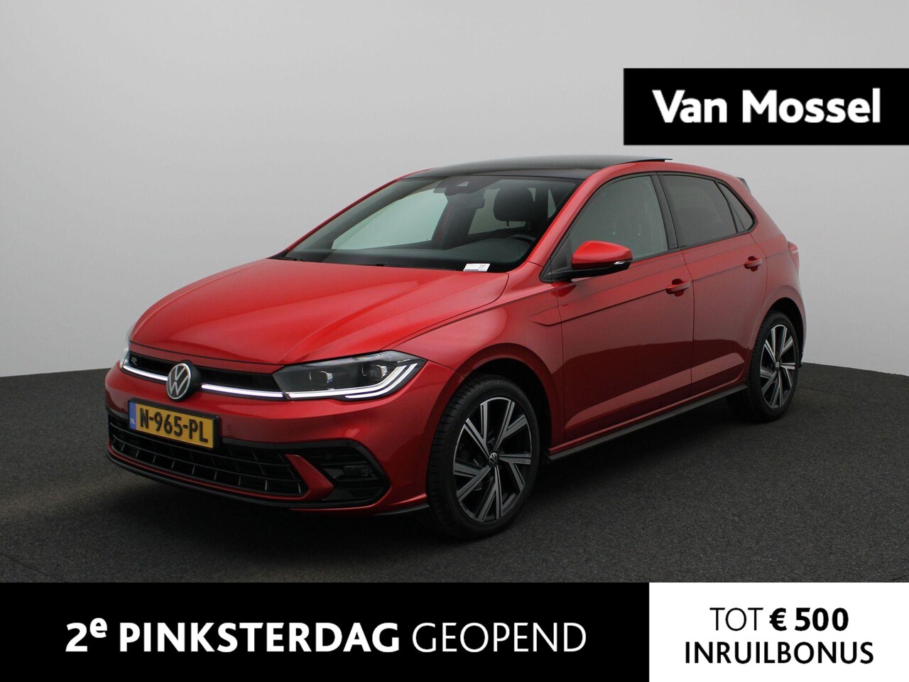 Volkswagen Polo - 1.0 TSI R-Line PANORAMADAK | FACELIFT | 2X R-LINE | VIRTUEEL COCKPIT | IQ LIGHT | APPLE CA - AutoWereld.nl