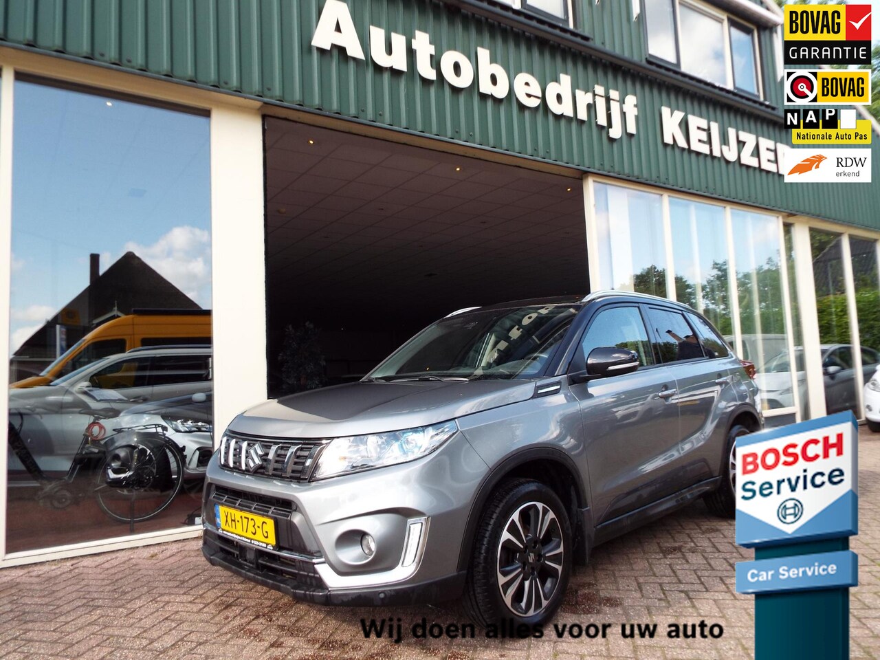 Suzuki Vitara - 1.0 Boosterjet Stijl TREKHAAK-PANODAK-HALFLEER- - AutoWereld.nl