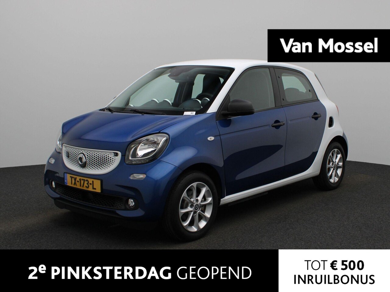 Smart Forfour - EQ Business Solution 18 kWh | CLIMATE CONTROL | CRUISE CONTROL | LEDEREN STOELEN | - AutoWereld.nl