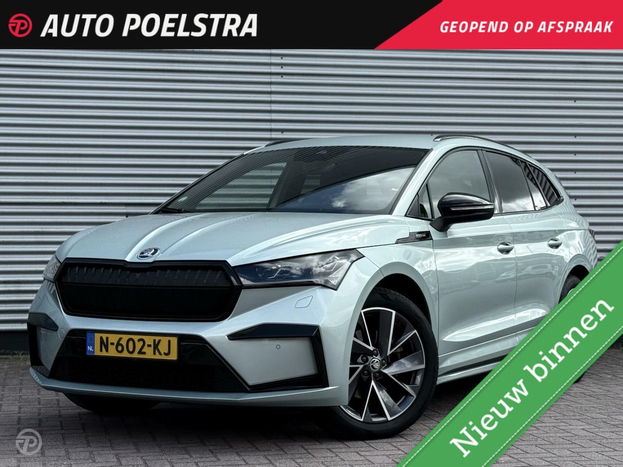 Skoda Enyaq iV - 60 180 PK Sportline Trekhaak ACC Camera Matrix LED - AutoWereld.nl