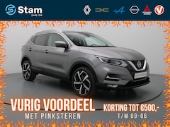 Nissan Qashqai - 158pk MHEV Xtronic Tekna 360° Camera | Cruise | Climate | Navi | Parkeersens. v+a | Stoelv