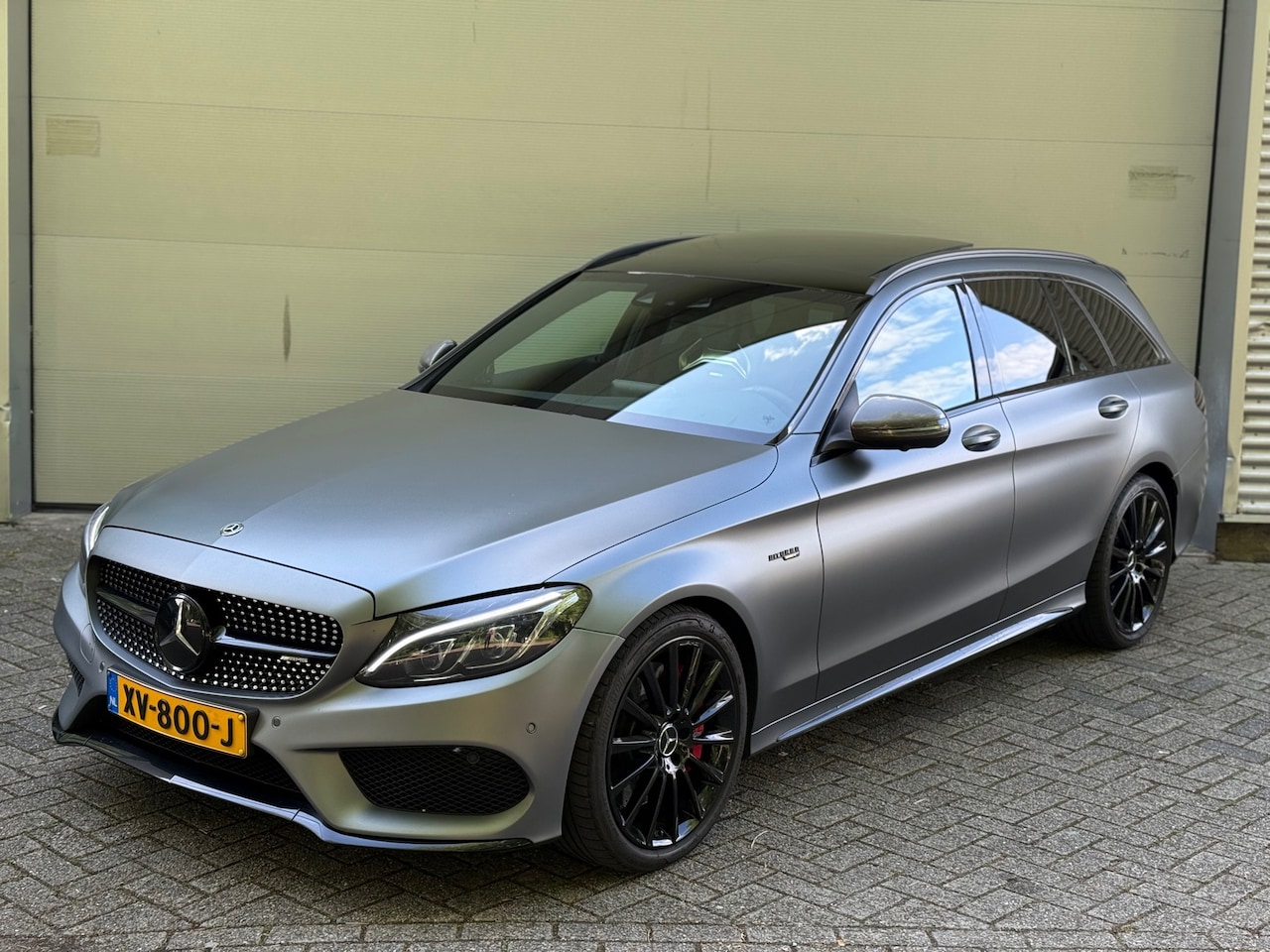 Mercedes-Benz C-klasse Estate - AMG C43 4MATIC Carbon l Performance stoelen l Headup l 360 Camera l 3D Burmester l ILS l A - AutoWereld.nl