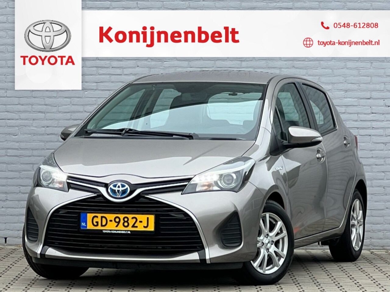 Toyota Yaris - 1.5 Hybrid Aspiration Automaat 5-deurs | Navi | Cruise control - AutoWereld.nl