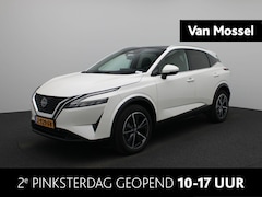 Nissan Qashqai - 1.3 MHEV Xtronic Tekna | Carplay | 360 camera | Parkeersensoren rondom | LED | Navi | Head