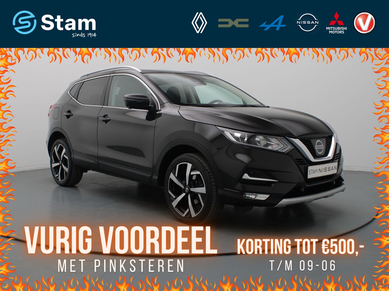 Nissan Qashqai - 116pk N-Connecta 360° Camera | Cruise | Navi | Parkeersens. achter | Panoramadak - AutoWereld.nl