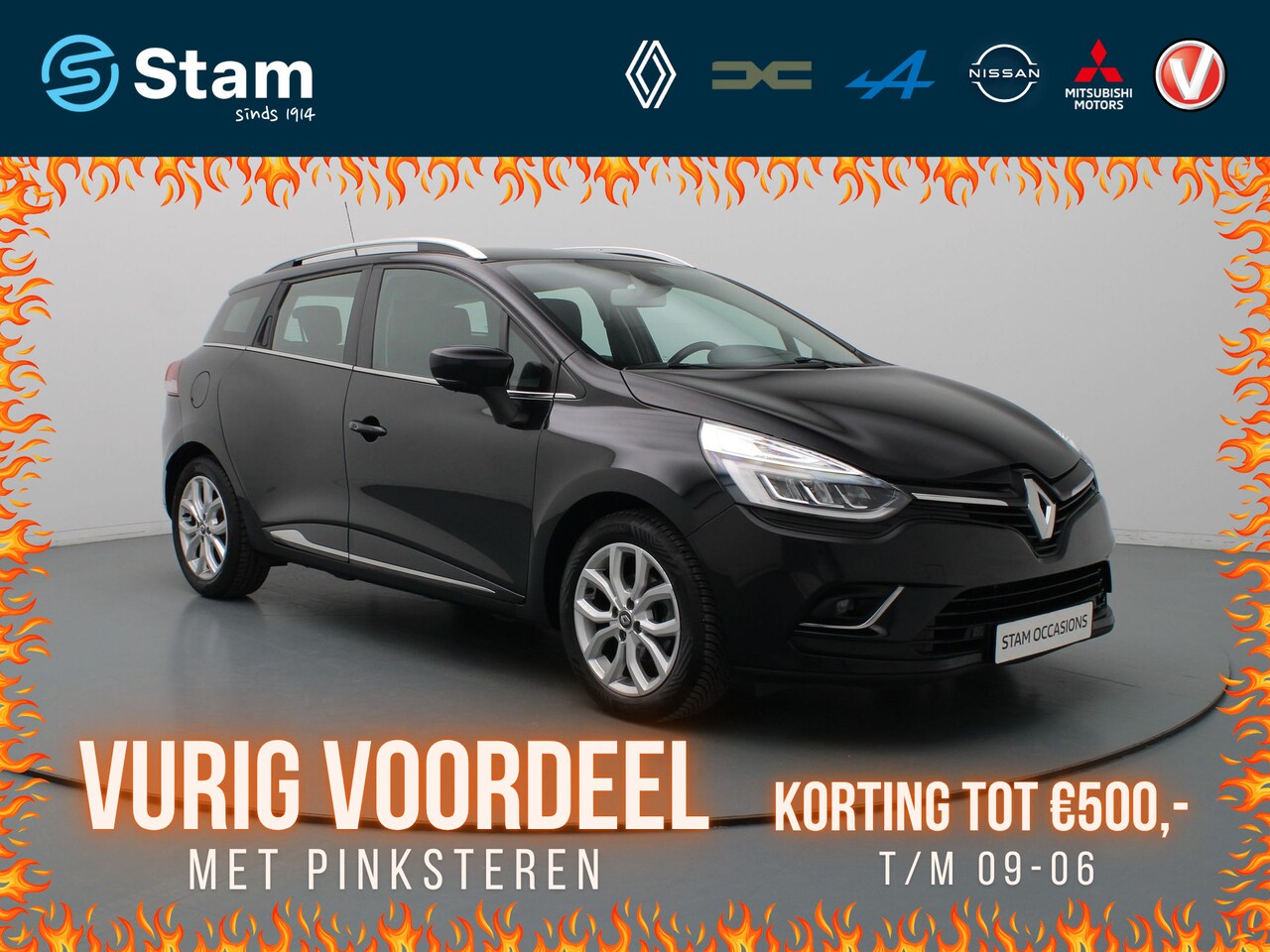 Renault Clio Estate - 0.9 TCe Intens Camera | Climate | Cruise | Navi | Parkeersens. achter - AutoWereld.nl