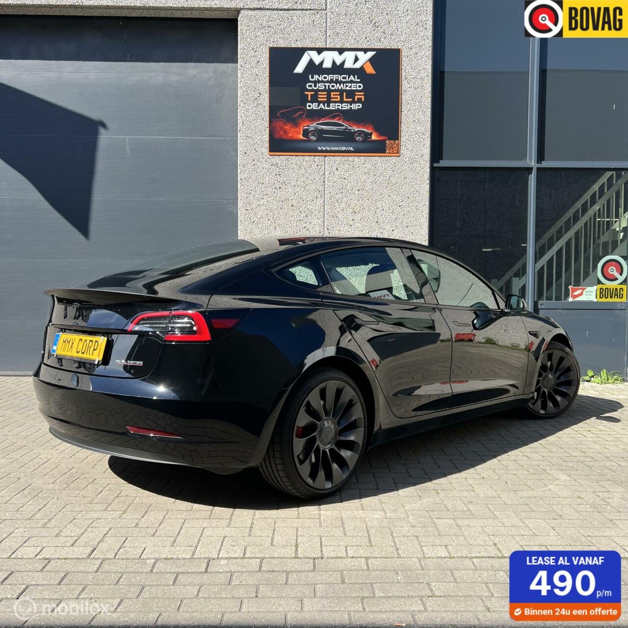 Tesla Model 3 - Performance Zwart MiC + EAP - AutoWereld.nl