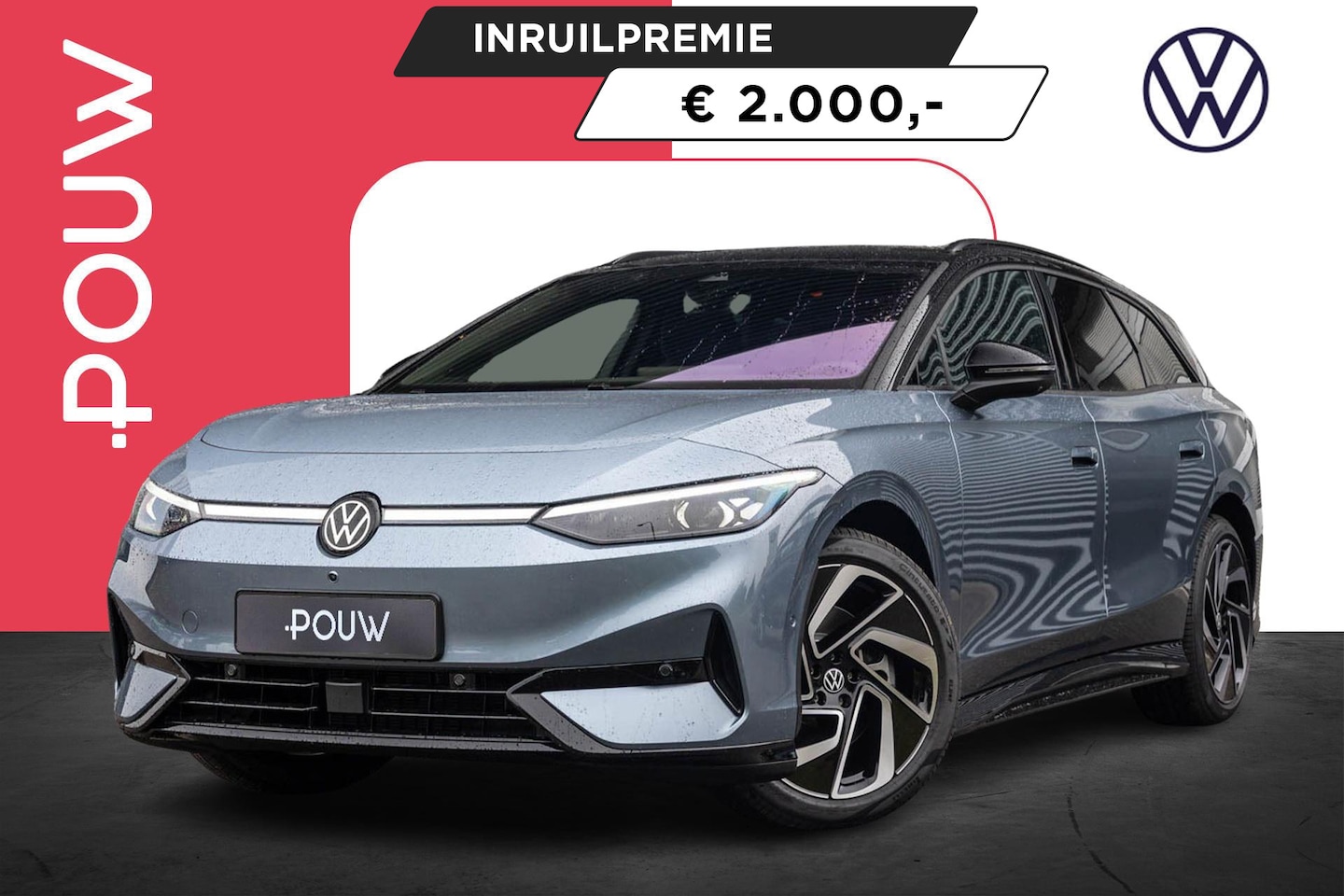Volkswagen ID.7 Tourer - 286pk Pro Limited Edition 77 kWh | 20" Velgen | Trekhaak Wegklapbaar - AutoWereld.nl