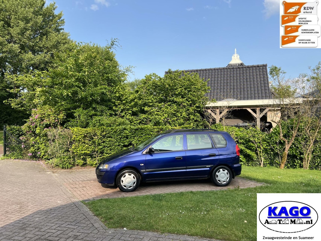Mitsubishi Space Star - 1.6 Shogun SE bj 2003 Airco - AutoWereld.nl