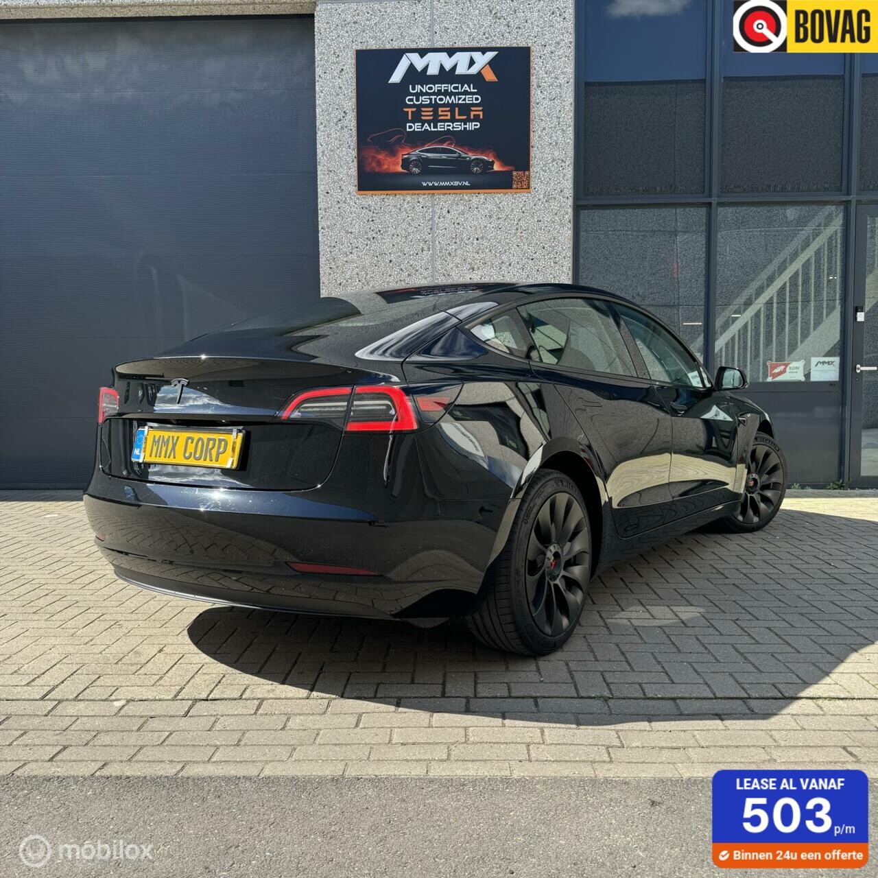 Tesla Model 3 - Long Range RWD Long Range 78kwh MIC ZWART AMD RYZEN MMX PACK - AutoWereld.nl