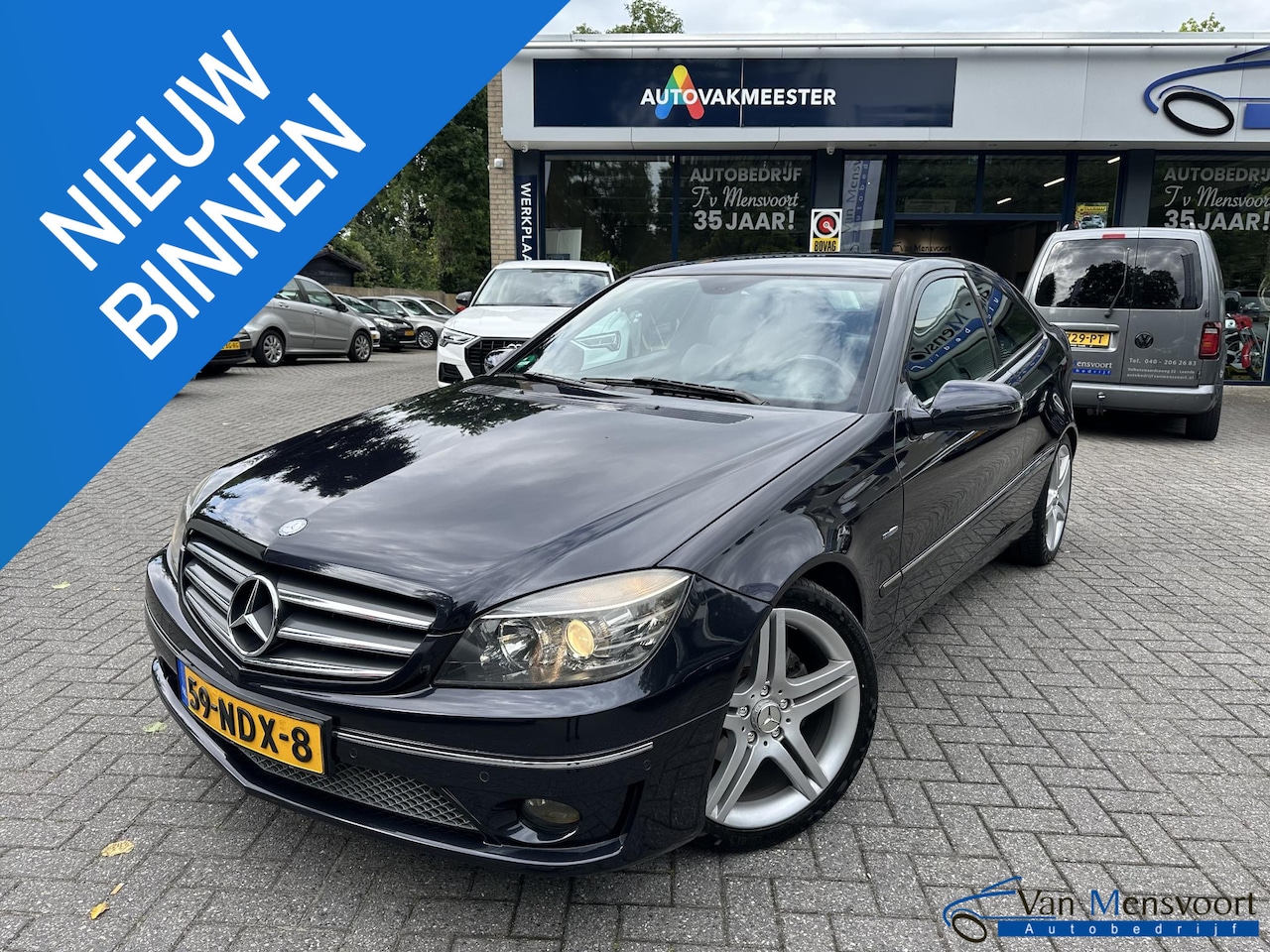 Mercedes-Benz CLC-klasse - 160 BlueEFFICIENCY Business Class Sport 2eEig|Leder|Navi|Bluetooth - AutoWereld.nl