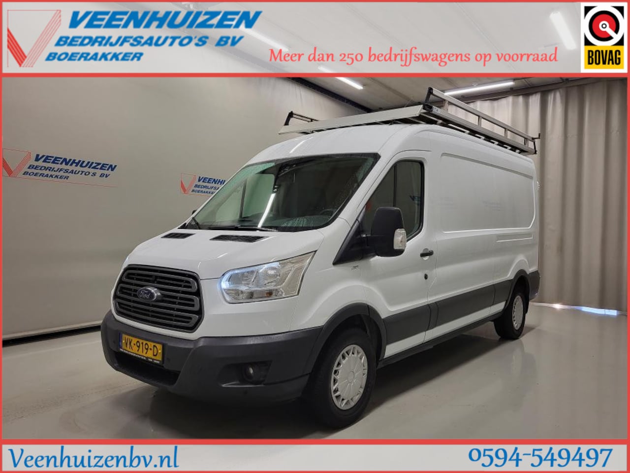 Ford Transit - 2.2TDCI 126pk L3/H2 Apk tot 9-12-2025! - AutoWereld.nl