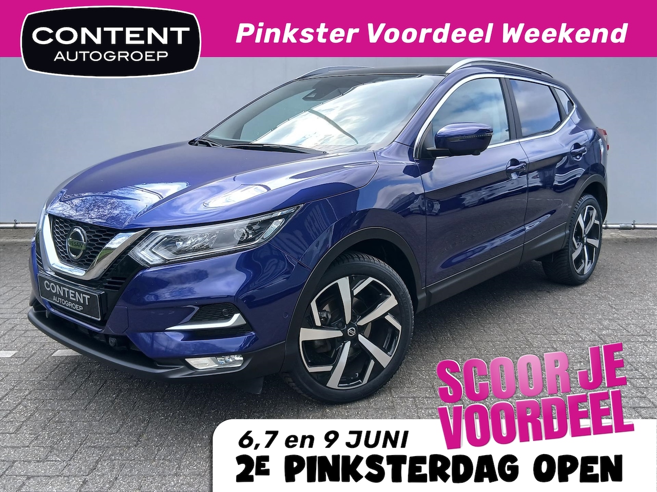 Nissan Qashqai - 1.3 DIG-T Tekna |Leder |Pano |Trekhaak! - AutoWereld.nl
