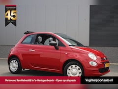Fiat 500 C - 1.0 Hybrid Cabrio Rosso /45.000 km/Airco/USB/€39 per mnd