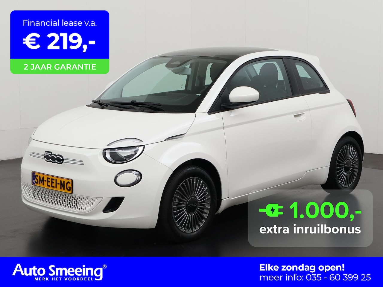 Fiat 500e - Icon 42 kWh | Panoramadak | Digital Cockpit | Navigatie | Zondag Open! - AutoWereld.nl