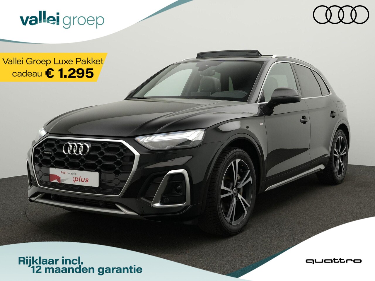 Audi Q5 - 55 TFSI e 367 pk quattro S-tronic S edition | Panoramadak | Luchtvering | Matrix LED | Geh - AutoWereld.nl