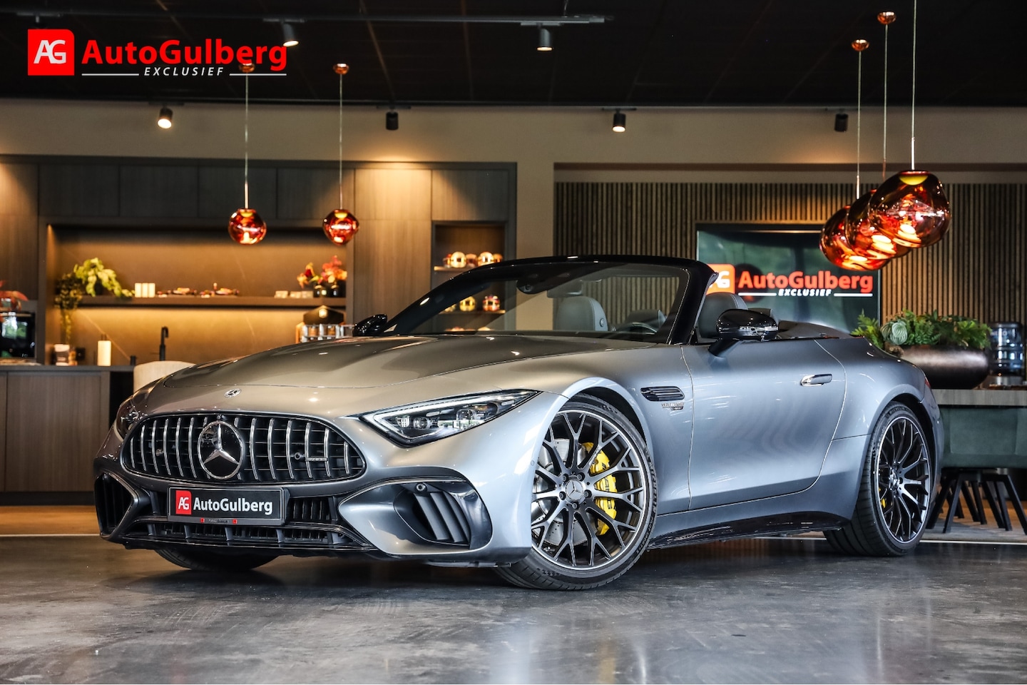 Mercedes-Benz SL-klasse Roadster - AMG 63 4MATIC+ Multi Contour St. voll leder Verw/ Koeling/ Massage, Distronic, Burmester, - AutoWereld.nl