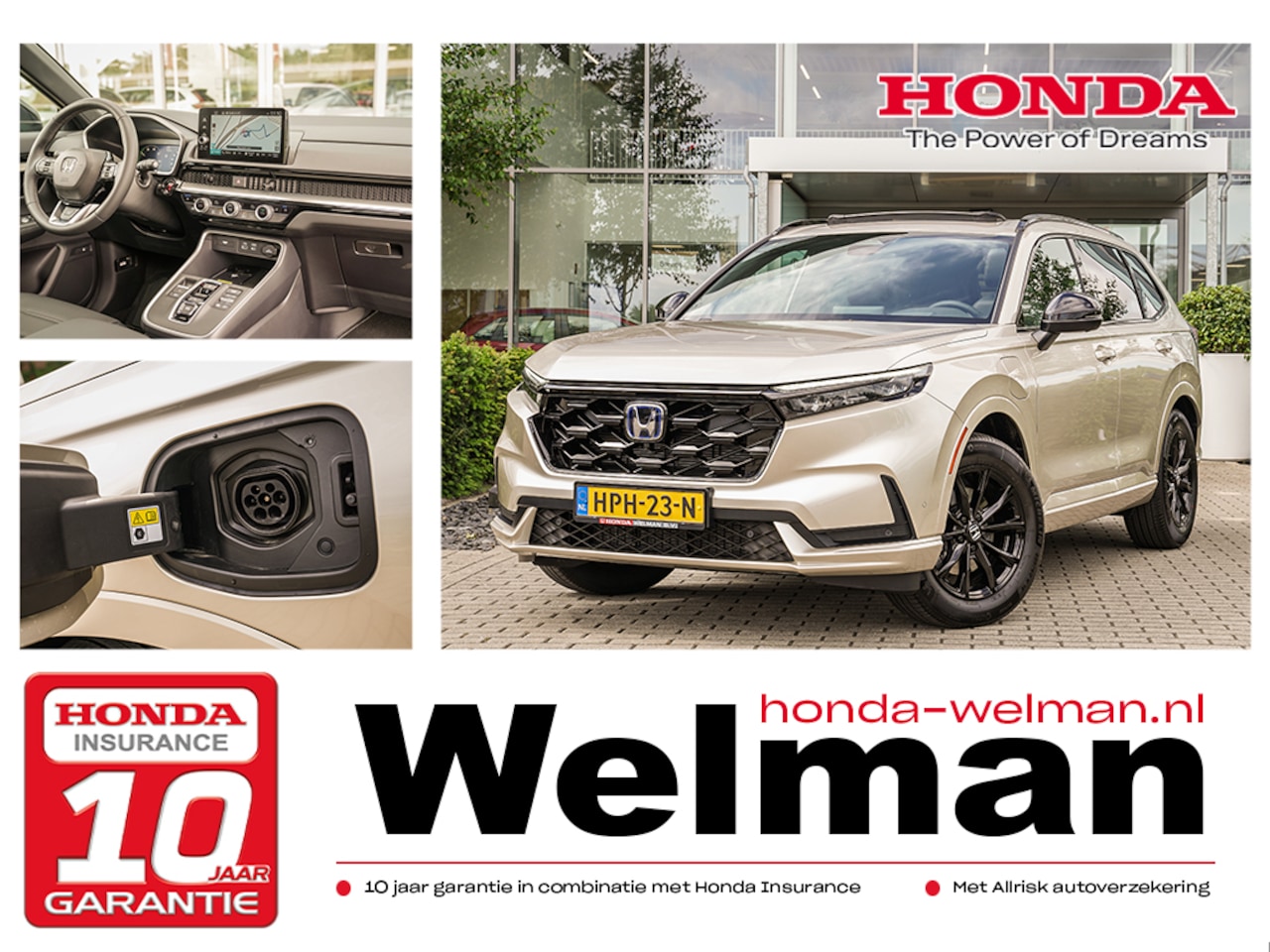 Honda CR-V - 2.0i e:PHEV ADVANCE TECH - DEMO - PLUG -IN HYBRID - TREKHAAK - AutoWereld.nl