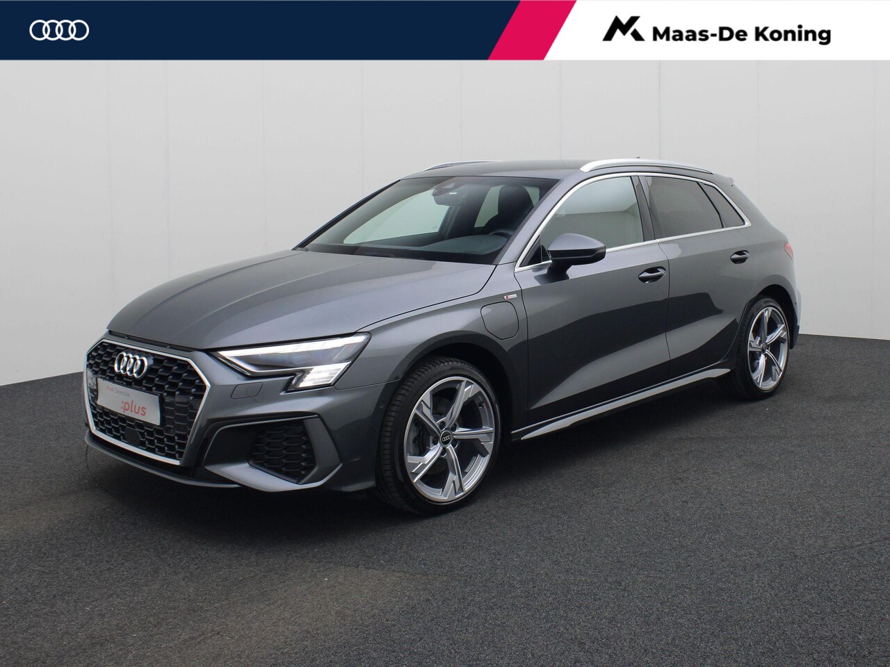 Audi A3 Sportback - 40 TFSIe 150kW/204PK S line · Drive select · Leder/stof · Trekhaak · Garantie tot maart 20 - AutoWereld.nl