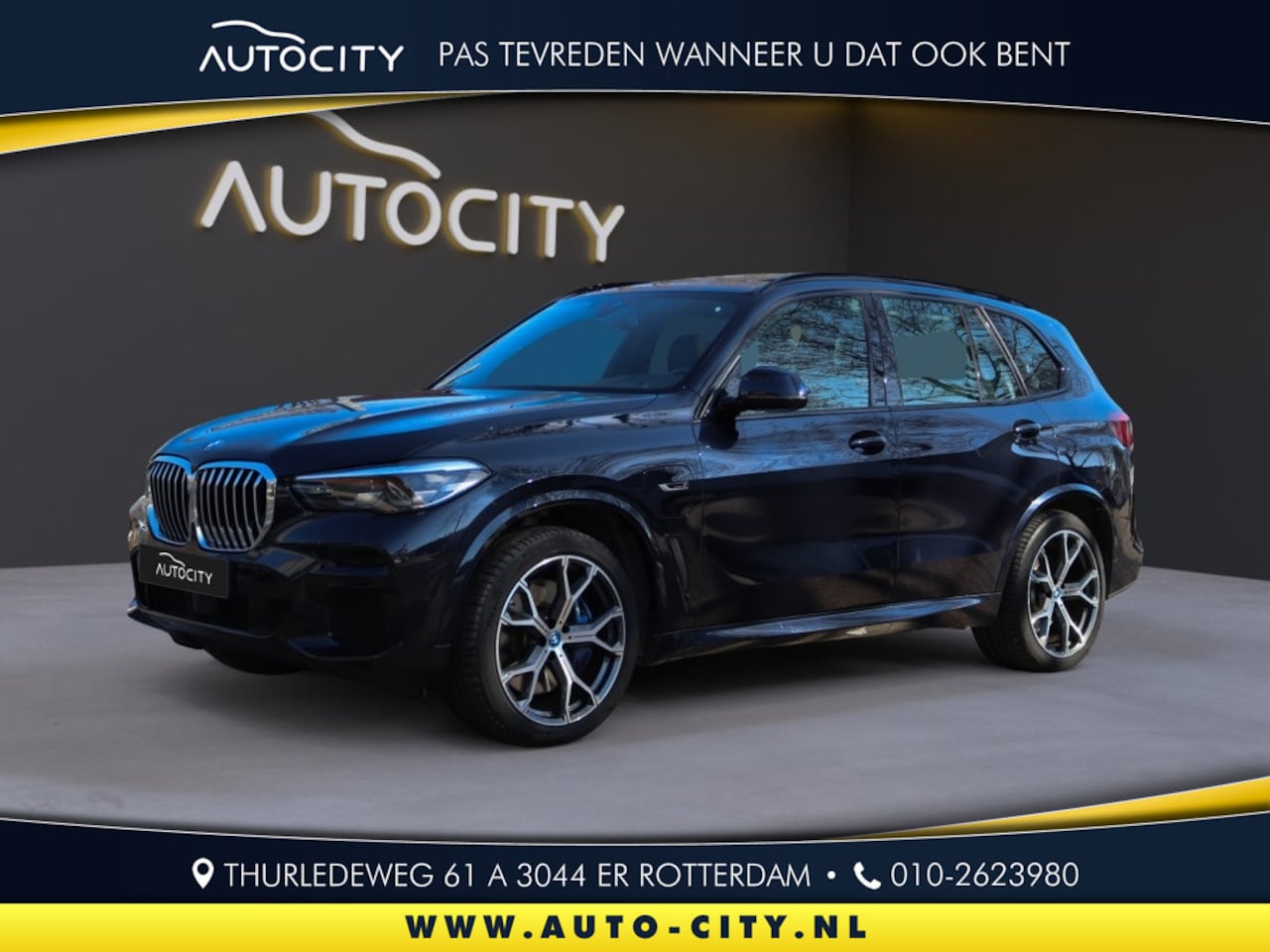 BMW X5 - X5 xDrive45e M Sport Pano l Luchtvering l Trekhaak l Harman l - AutoWereld.nl