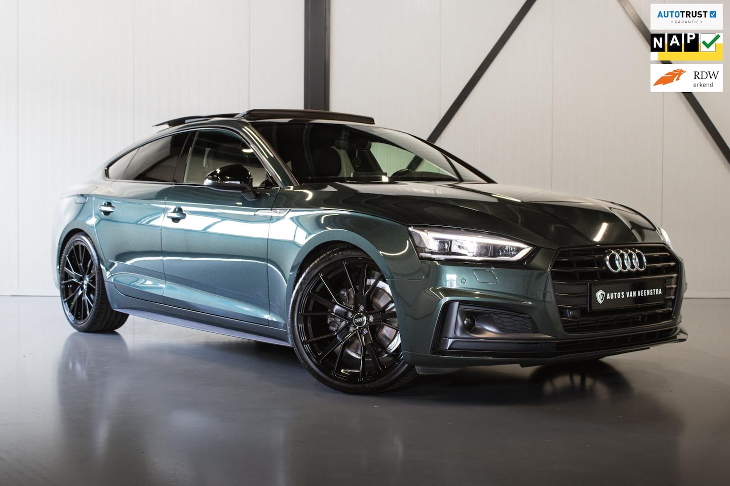 Audi A5 Sportback - 2.0 TFSI 3 X S-Line | 20" | B&O | PANO | LED | BOMVOL! - AutoWereld.nl