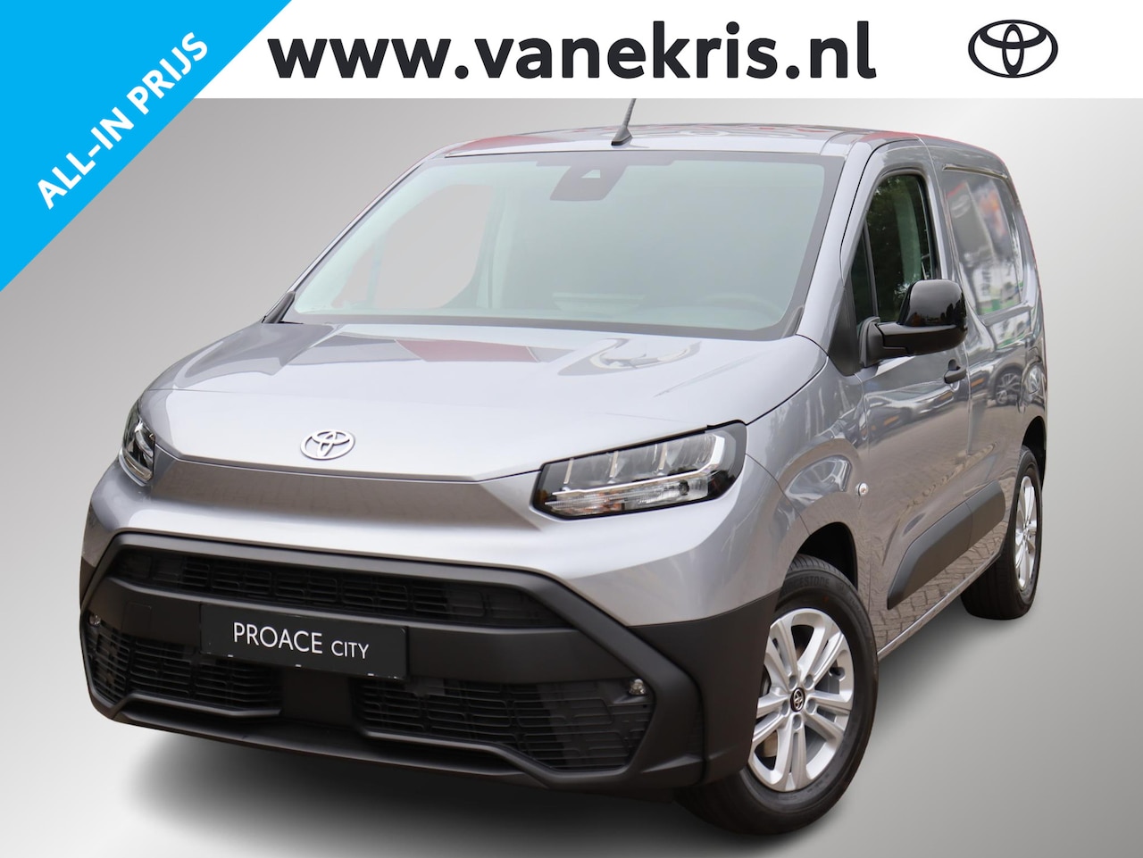 Toyota PROACE CITY Electric - Challenger 50 kWh Challenger 50 kWh, € 4.000 voordeel, Stuurverwarming, Trekhaak - AutoWereld.nl