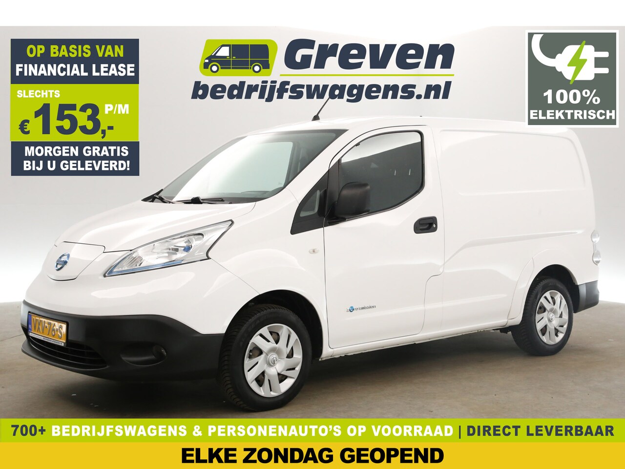 Nissan e-NV200 - Optima L1H1 Elektrisch | EMISSIEVRIJE ZONE | Airco Camera Navigatie Elektrpakket - AutoWereld.nl